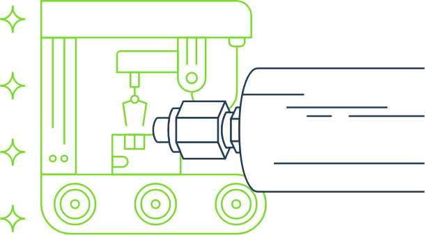 industrial manufacturing graphic